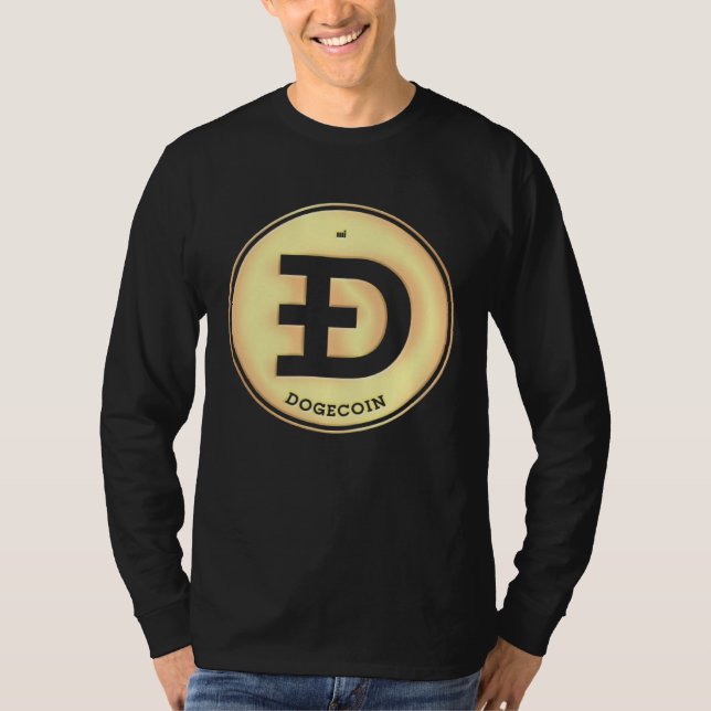 Camiseta Dogecoin   cute crypto (Anverso)