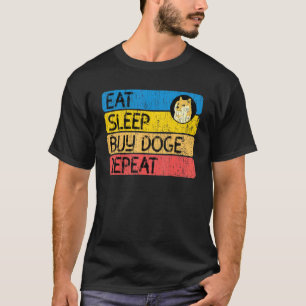 Camiseta Dogecoin Doge Con Gafas De Sol