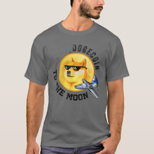 Camiseta Dogecoin Doge Crypto Moneda Token Hombres Mujeres