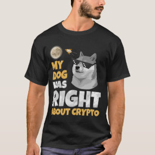 Camiseta Dogecoin Dogecoin Coin Dosis Cripto Hombres Mujere