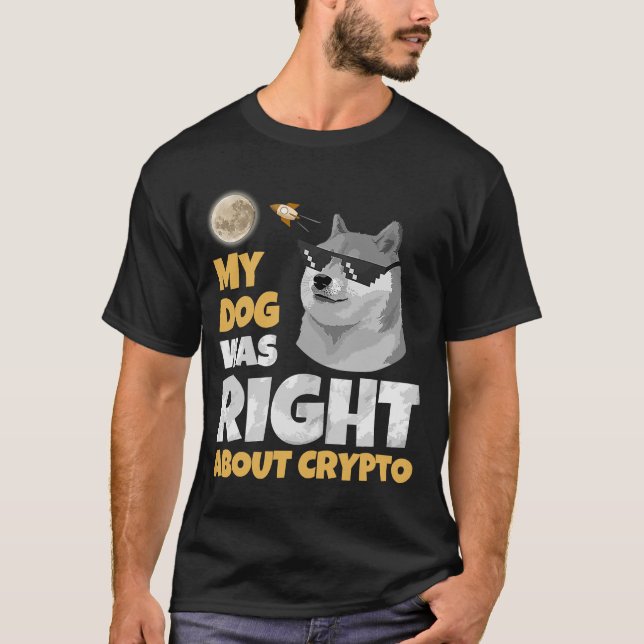 Camiseta Dogecoin Dogecoin Coin Dosis Cripto Hombres Mujere (Anverso)