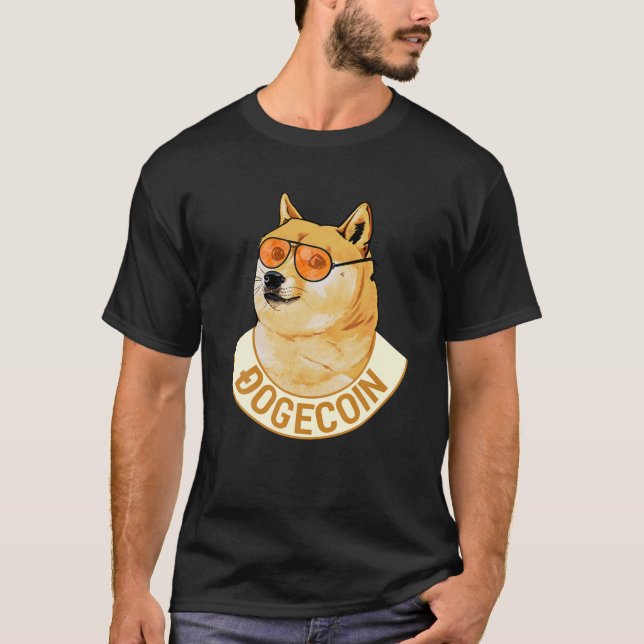 Camiseta Dogecoin Funny Cryptocurrency Meme HODL (Anverso)