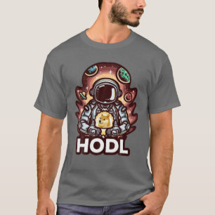 Camiseta Dogecoin HODL En La Moneda De La Moneda De La Mone