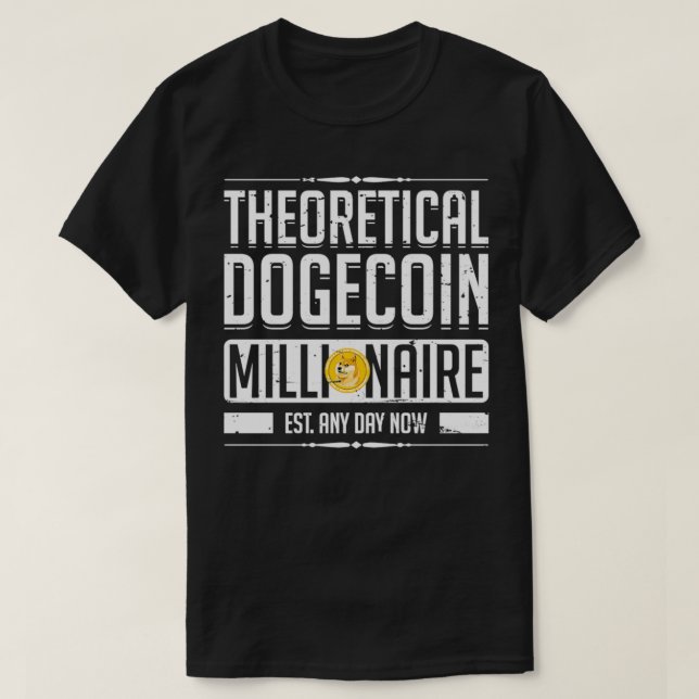 Camiseta Dogecoin Millionaire Est (Diseño del anverso)