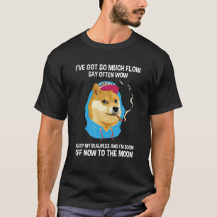 Camiseta Dogecoin Rap Funny Doge Hip Hop