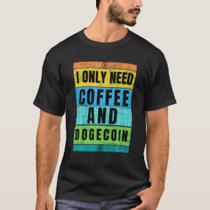 Camiseta Dogecoin Tee Doge Coin Para Hombres Mujeres Niños 