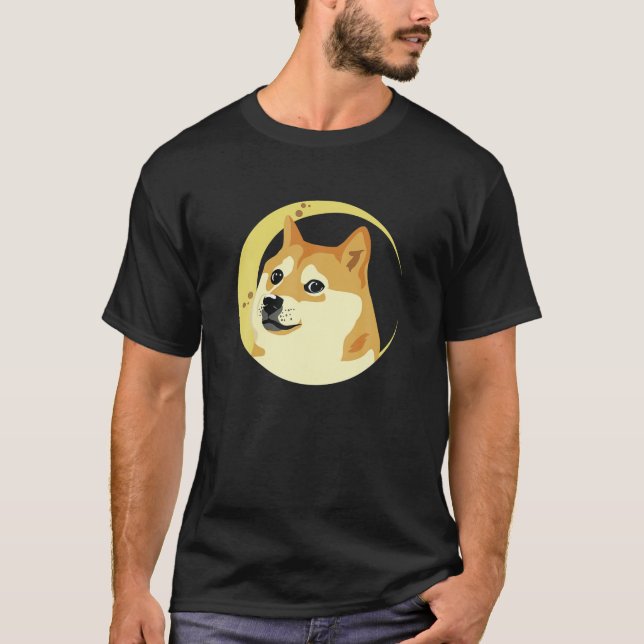 Camiseta Dogecoína, A La Cripta De La Cadena De Bloqueo De  (Anverso)