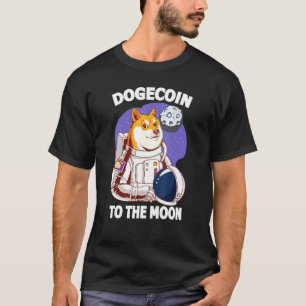 Camiseta Dogecoína A La Cripta De La Luna - Cadena De Bloqu