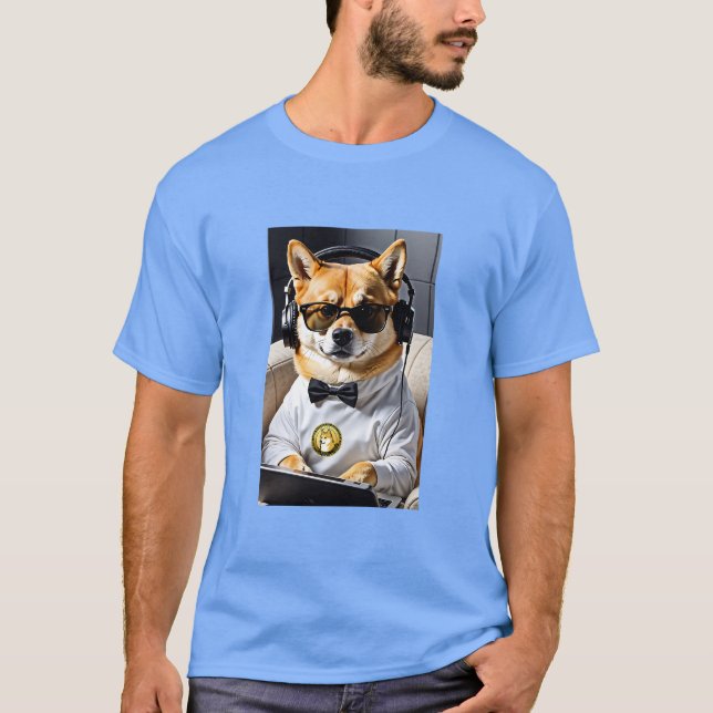 Camiseta Dogecoína A La Luna