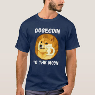 Camiseta Dogecoína A La Luna - Crypto Doge Hodlers Fu