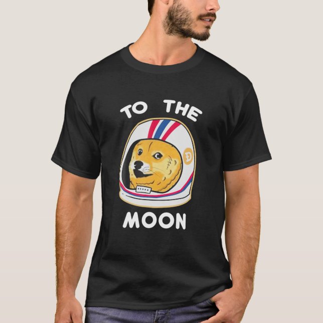 Camiseta Dogecoína A La Moneda De La Moneda De La Moneda De (Anverso)