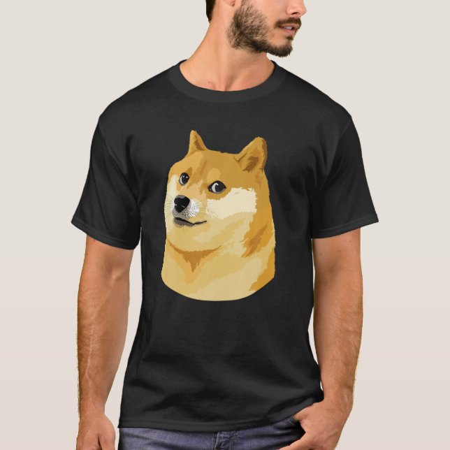 Camiseta Dogecoína Crypto Meme HODL Dogepar (Anverso)
