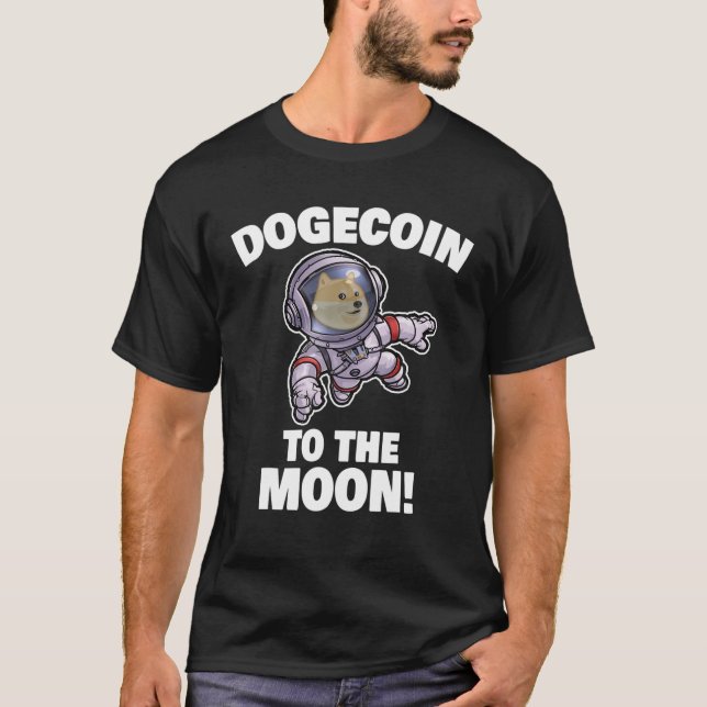 Camiseta Dogecoína divertida (Anverso)