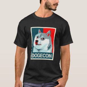 Camiseta Dogecoína Dosis de la moneda de dosificación