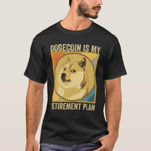 Camiseta Dogecoína Es Mi Plan De Jubilación, Crypto Dogecoi