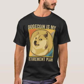 Camiseta Dogecoína Es Mi Plan De Jubilación, Crypto Dogecoi