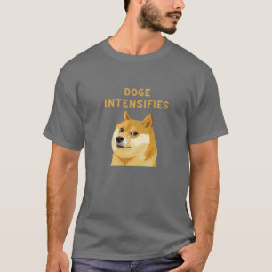 Camiseta Dogecoína intensifica la criptomoneda