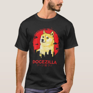 Camiseta Dogezilla Crypto contuvo Dogecoin Guay