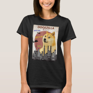 Camiseta Dogezilla T- Graciosos memes de perros Shiba Inu P