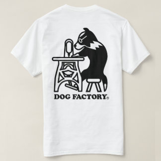 CAMISETA DOGFACTORYロゴTシャツ(バックプリント)