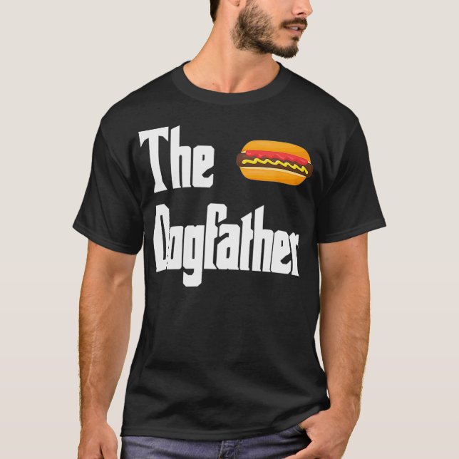 Camiseta Dogfather Hot Dog (Anverso)
