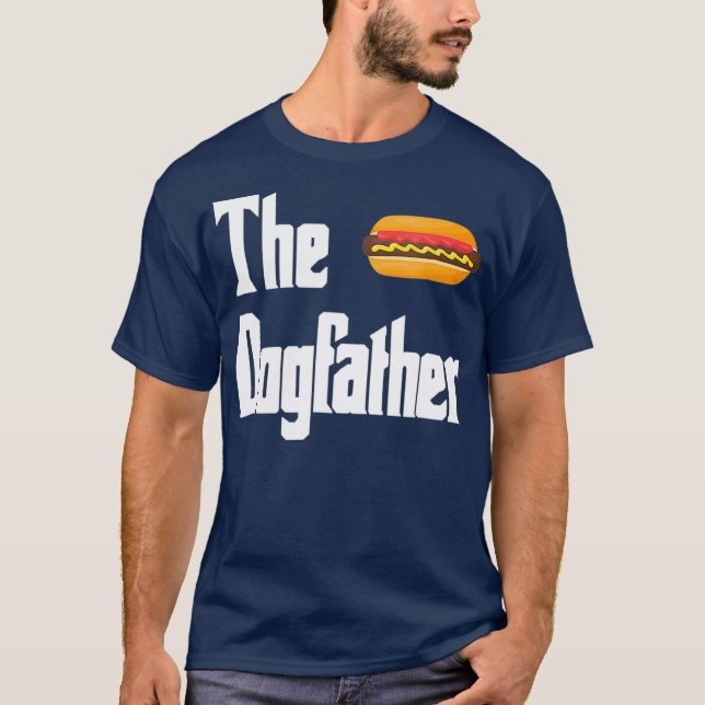 Camiseta Dogfather Hot Dog (Anverso)