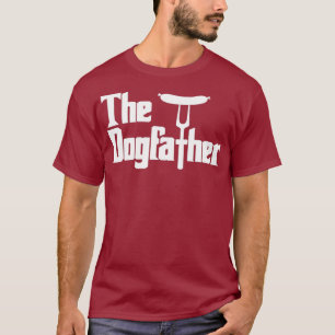 Camiseta Dogfather Hot Dog Funny Grill Pun