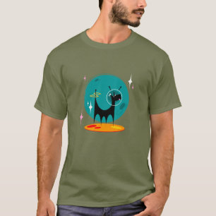 Camiseta Doggie de la luna atómica