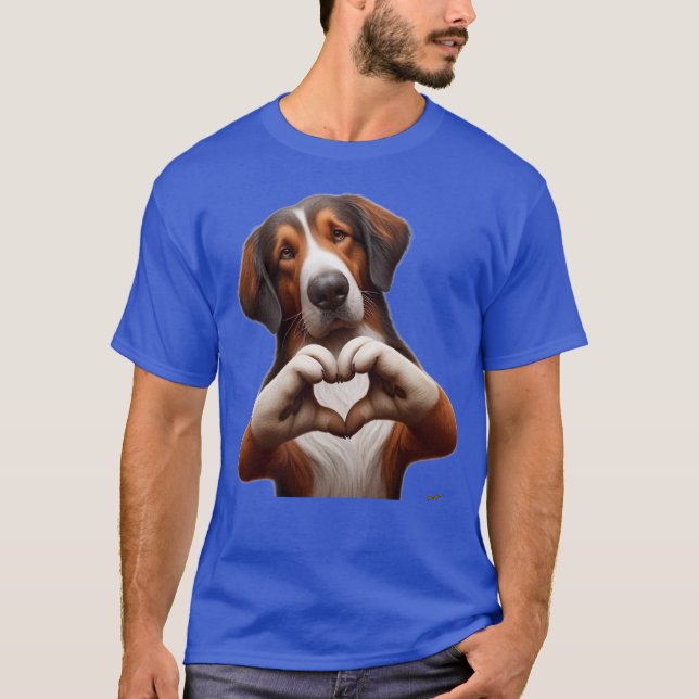 Camiseta DOGGIE Heart (Anverso)