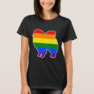 Camiseta Doggie Para Mujeres Ropa De Perro Lgbt Pomerania