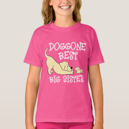 Camiseta Doggone Mejor Gran Hermana Cute Parentela