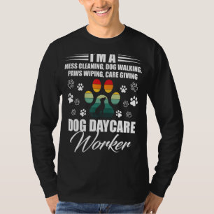 Camiseta Doggy Daycare Center Equipo Esencial Perro Dayca