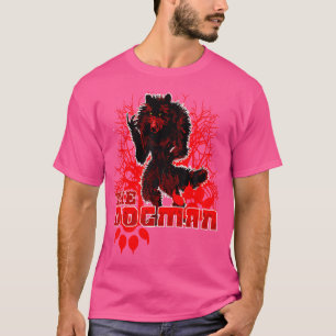 Camiseta Dogman Of America Monstruo Del Lobo Rojo Werewolf 