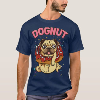 Camiseta Dognut Cute gracioso Perro Donut Pun