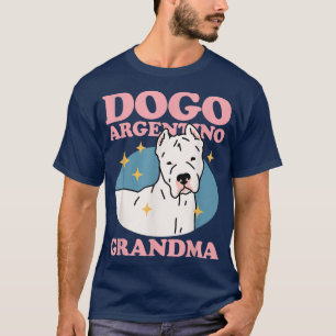Camiseta Dogo Argentino Abuela Dugo Dugo Argentino