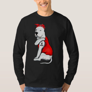 Camiseta Dogo Argentino Dog Tattoo Amo A Mamá