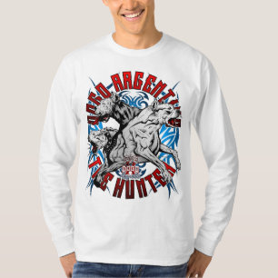Camiseta Dogo Argentino el cazador