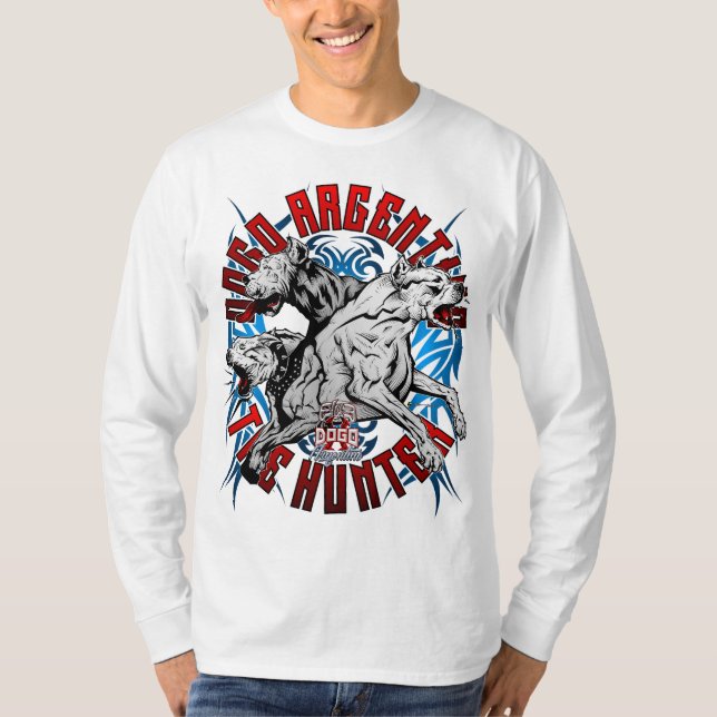 Camiseta Dogo Argentino el cazador (Anverso)