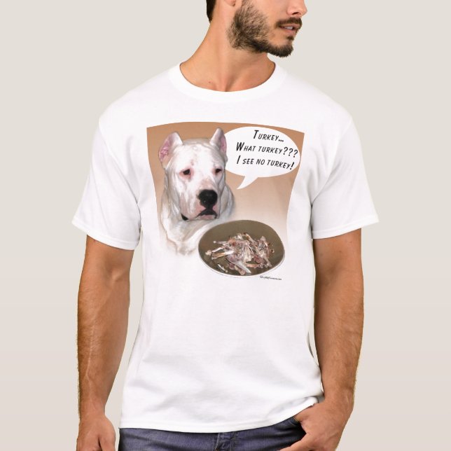 Camiseta Dogo Argentino Turquía (Anverso)
