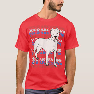 Camiseta Dogo Argentinos Dugo Dugo Argentino T-Shirt