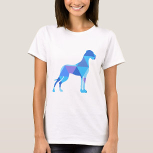 Camiseta Dogo Danés Azul Triangulus