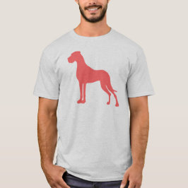 Camiseta Dogo de Burdeos coral