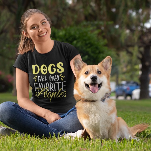 Camiseta Dogs are my Favorite People Funny dog (Subido por el creador)