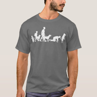 Camiseta Dogs Chiste Dachshund Pastor Blanco