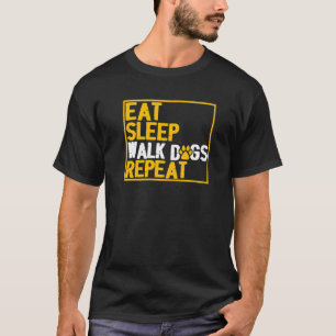Camiseta Dogs de la caminata del sueño que duermen Perro de