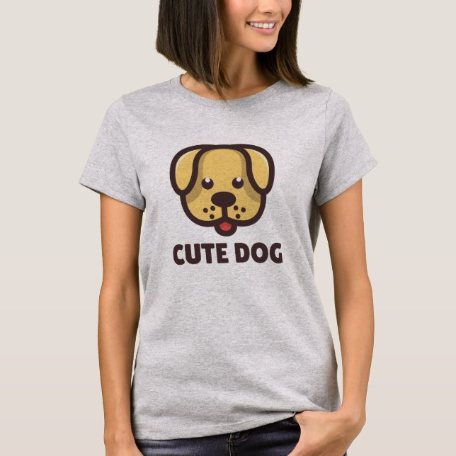Camiseta Dogs Lover Cute Dog (Anverso)