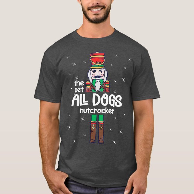 Camiseta Dogs mascota Nutcracker Family Mateo Gracioso Rega (Anverso)