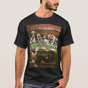 Camiseta Dogs Playing Poker Sympathy - Cassius Coolidge