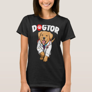 Camiseta Dogtor Cute Labrador Famosas Mujeres Aman La Doggi