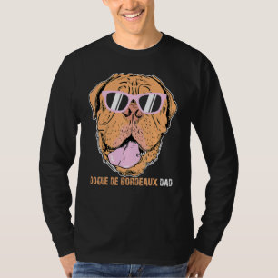 Camiseta Dogue De Bordeaux Dad Tee Para Dueños De Perros Pa